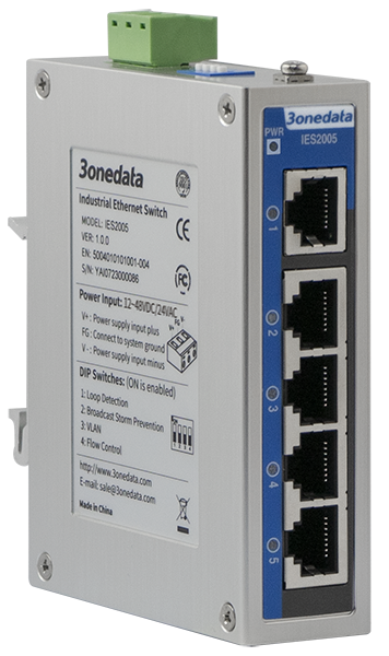5口百兆非网管型工业以太网交换机